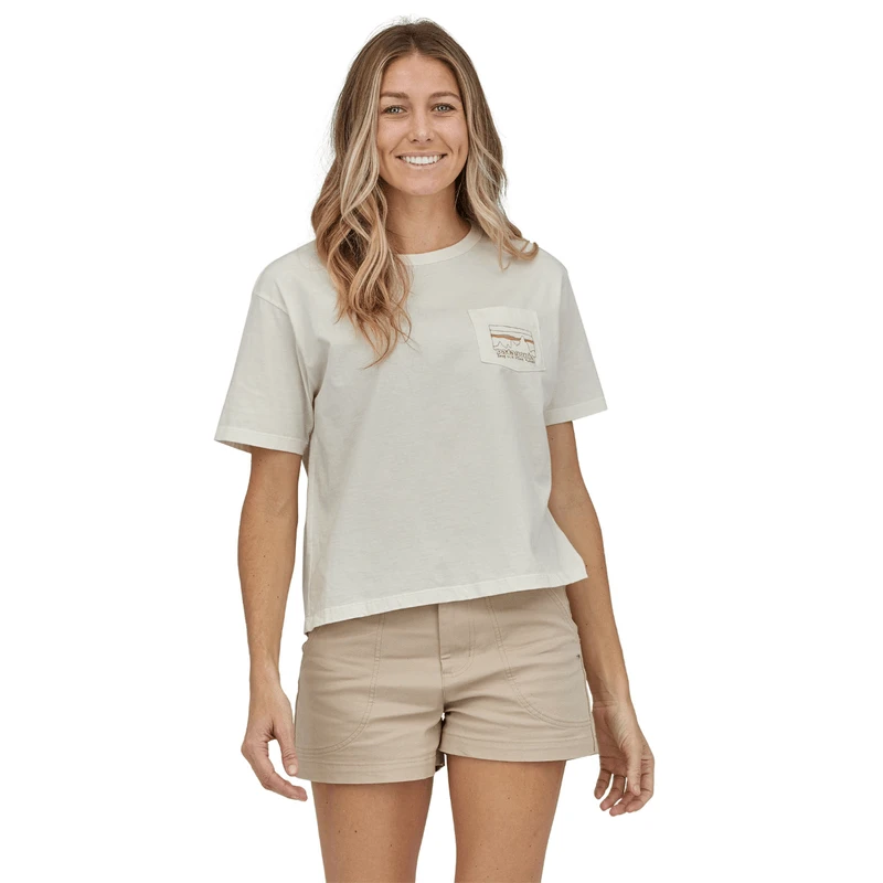 Patagonia '73 Skyline Organic Easy Cut Pocket T-Shirt - Women's 3 Patagonia '73 Skyline Organic Easy Cut Pocket T-Shirt - Women's - Image 3