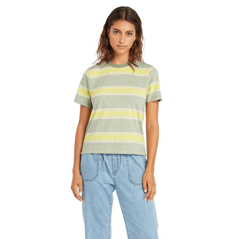 Volcom Hypen On Strypes Short Sleeve Top - Women's 5 Volcom Hypen On Strypes Short Sleeve Top - Women's - Image 5