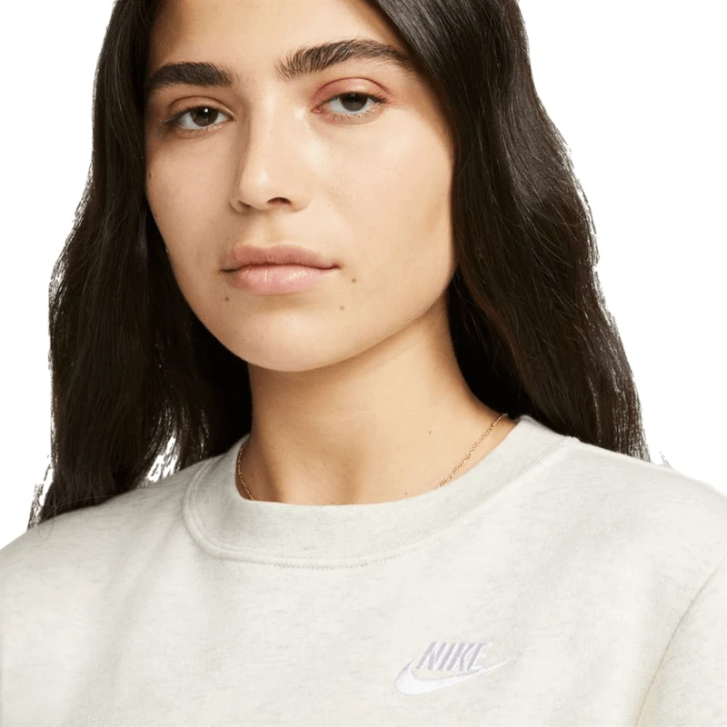 Nike Sportswear Club Fleece Crew-Neck Sweatshirt 1 Nike Sportswear Club Fleece Crew-Neck Sweatshirt