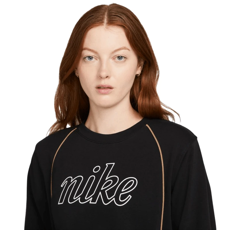 Nike Sportswear French Terry Fleece Top - Women's 1 Nike Sportswear French Terry Fleece Top - Women's