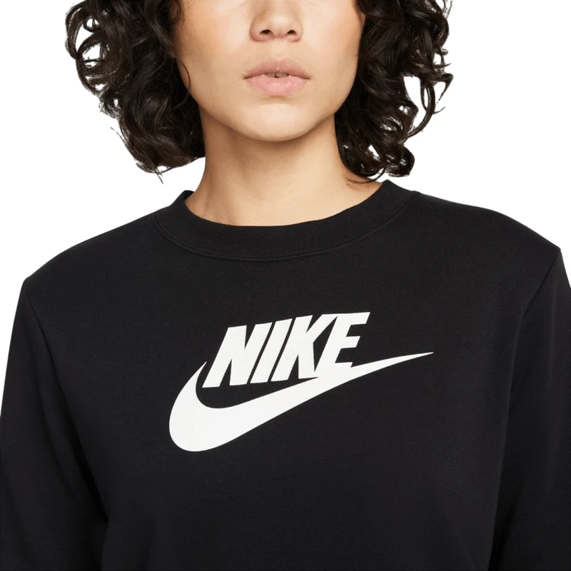 Nike Sportswear Club Fleece Logo Crew-Neck Sweatshirt - Women's 2 Nike Sportswear Club Fleece Logo Crew-Neck Sweatshirt - Women's - Image 2
