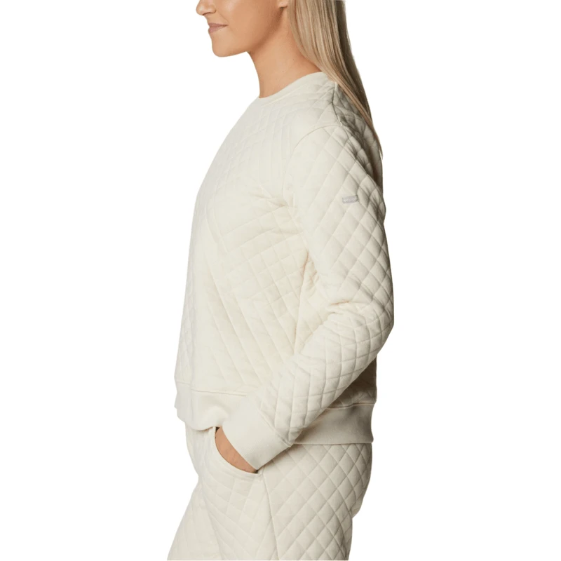 Columbia Lodge Quilted Crew Sweatshirt - Women's 2 Columbia Lodge Quilted Crew Sweatshirt - Women's - Image 2