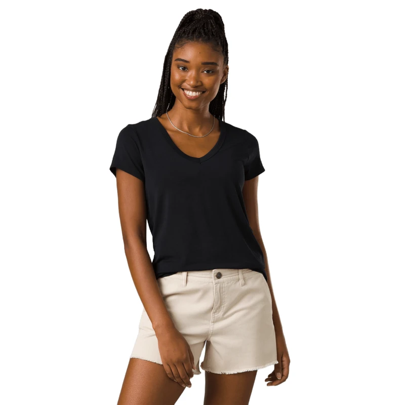 PrAna Foundation 365 V-Neck Shirt - Women's 2 PrAna Foundation 365 V-Neck Shirt - Women's - Image 2