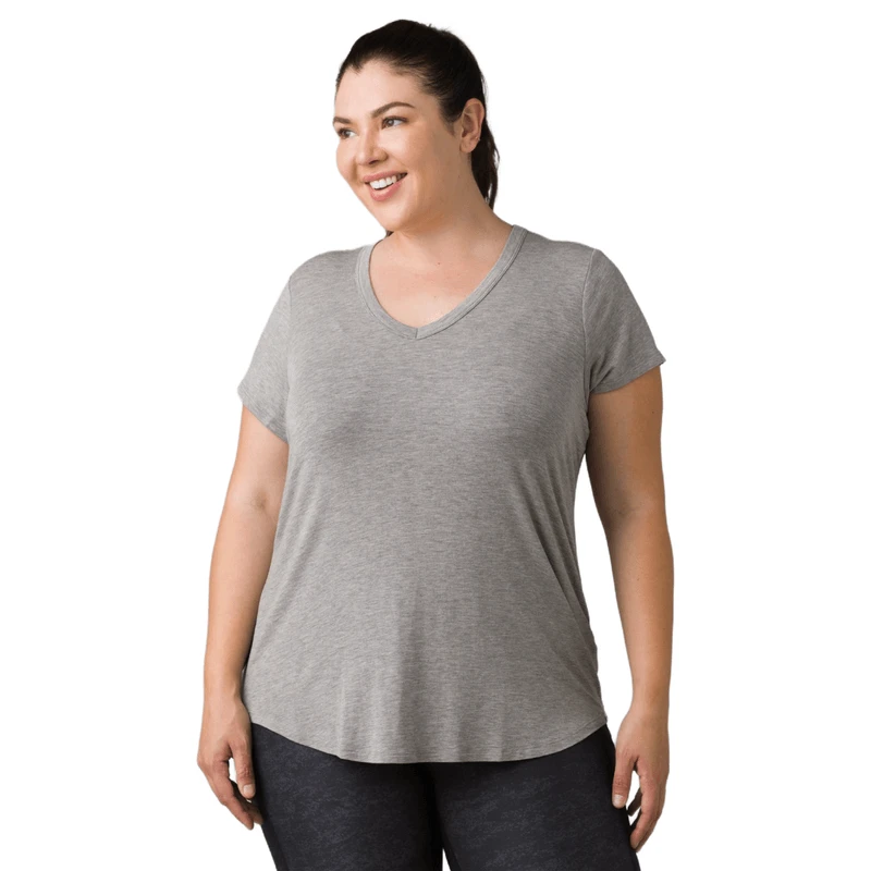 PrAna Foundation 365 V-Neck Shirt - Women's Plus 1 PrAna Foundation 365 V-Neck Shirt - Women's Plus