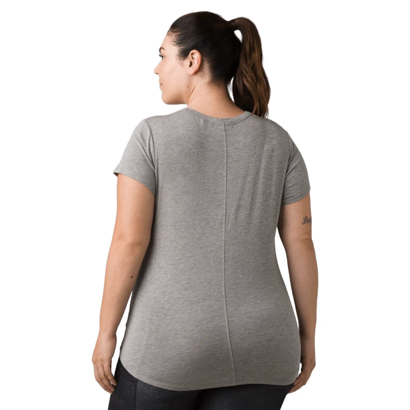 PrAna Foundation 365 V-Neck Shirt - Women's Plus 3 PrAna Foundation 365 V-Neck Shirt - Women's Plus - Image 3