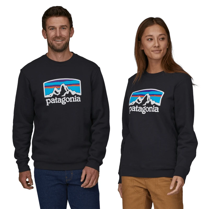 Patagonia Fitz Roy Horizons Uprisal Crew Sweatshirt - Men's 2 Patagonia Fitz Roy Horizons Uprisal Crew Sweatshirt - Men's - Image 2