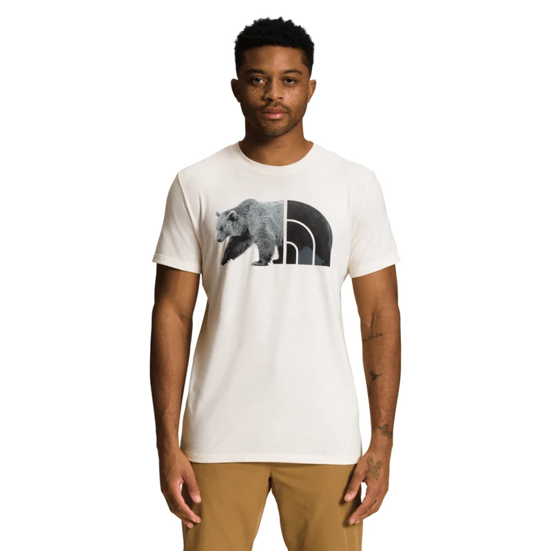 The North Face Short-Sleeve Tri-Blend Bear T-Shirt - Men's 1 The North Face Short-Sleeve Tri-Blend Bear T-Shirt - Men's