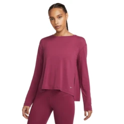 Nike Yoga Dri-FIT Long-Sleeve Top - Women's