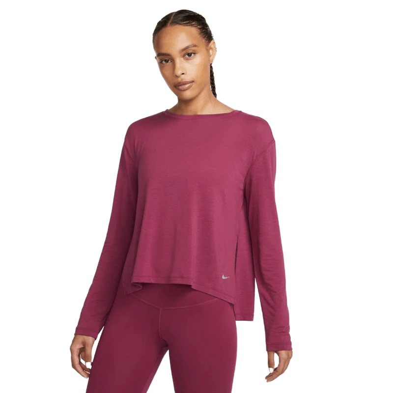 Nike Yoga Dri-FIT Long-Sleeve Top - Women's 1 Nike Yoga Dri-FIT Long-Sleeve Top - Women's