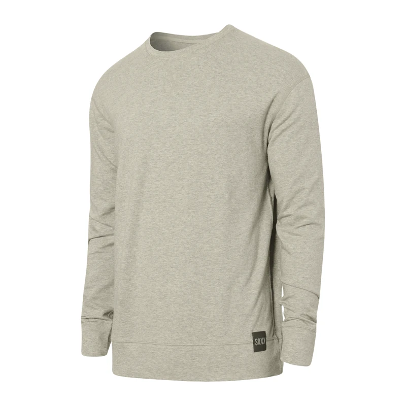 Saxx 3Six Five Lounge Long Sleeve Sweatshirt- Men's 2 Saxx 3Six Five Lounge Long Sleeve Sweatshirt- Men's - Image 2