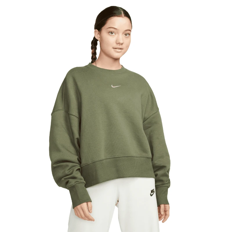 Nike Sportswear Phoenix Fleece Over-Oversized Crewneck Sweatshirt - Women's 2 Nike Sportswear Phoenix Fleece Over-Oversized Crewneck Sweatshirt - Women's - Image 2