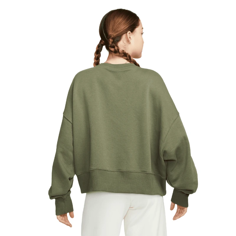 Nike Sportswear Phoenix Fleece Over-Oversized Crewneck Sweatshirt - Women's 1 Nike Sportswear Phoenix Fleece Over-Oversized Crewneck Sweatshirt - Women's