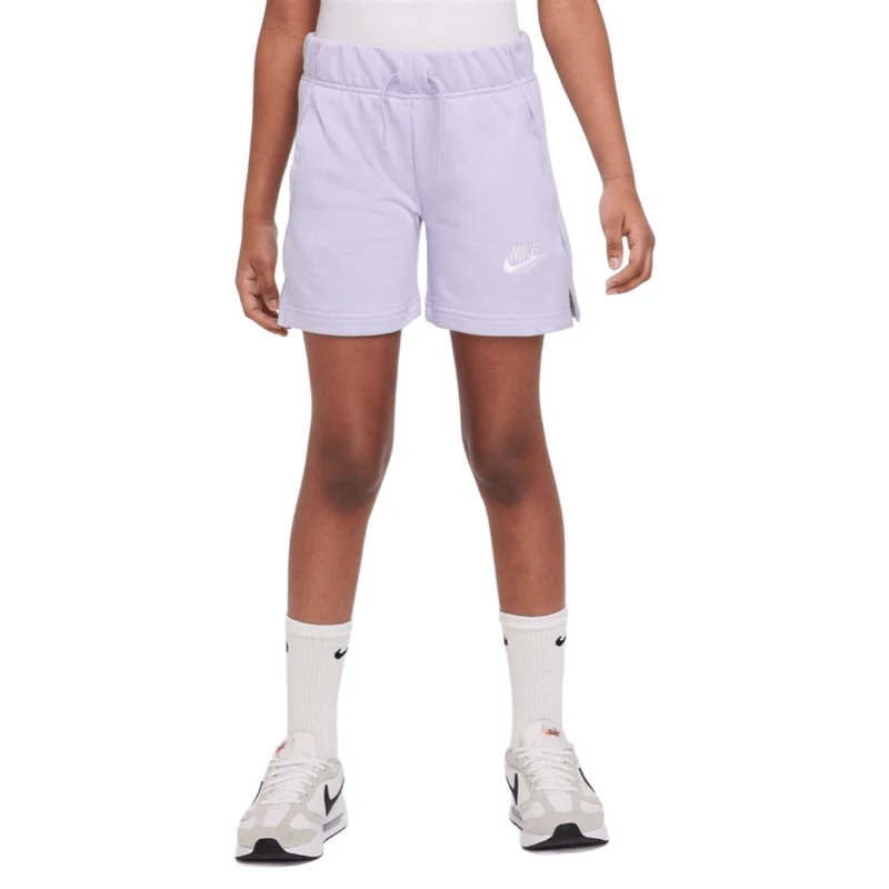 Nike Sportswear Club French Terry Short - Girls' 5 Nike Sportswear Club French Terry Short - Girls' - Image 5