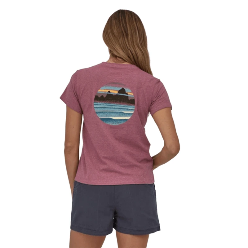 Patagonia Skyline Stencil Responsibili-Tee Shirt - Women's 3 Patagonia Skyline Stencil Responsibili-Tee Shirt - Women's - Image 3