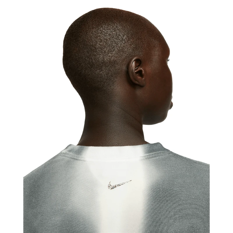 Nike Yoga Luxe Cropped Crew-Neck Fleece Sweatshirt - Women's 5 Nike Yoga Luxe Cropped Crew-Neck Fleece Sweatshirt - Women's - Image 5