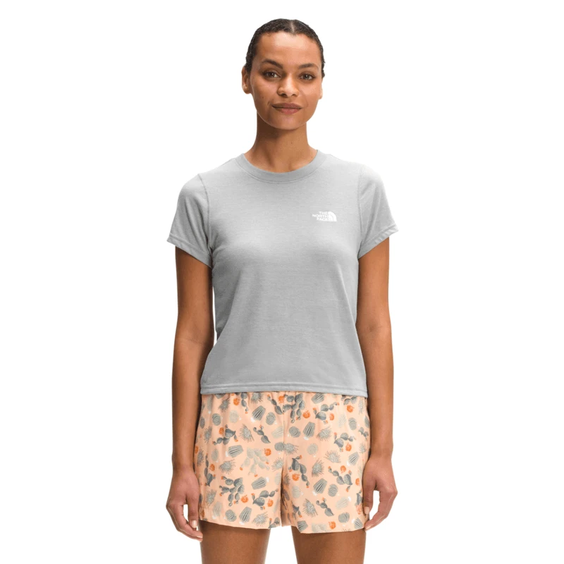 The North Face Short-Sleeve Simple Logo Tri-Blend T-Shirt - Women's 2 The North Face Short-Sleeve Simple Logo Tri-Blend T-Shirt - Women's - Image 2