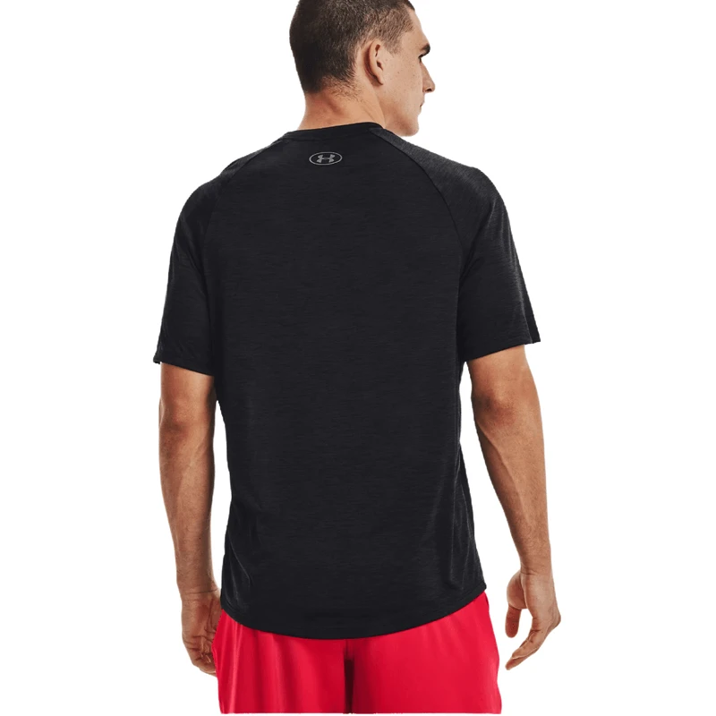 Under Armour Tech V-Neck Short-Sleeve Shirt - Men's 2 Under Armour Tech V-Neck Short-Sleeve Shirt - Men's - Image 2