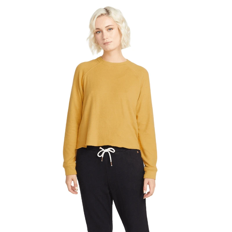 Volcom Lived In Lounge Crew Sweatshirt - Women's 3 Volcom Lived In Lounge Crew Sweatshirt - Women's - Image 3