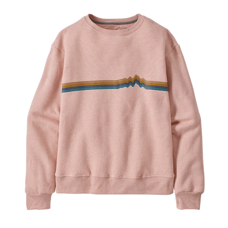 Patagonia Ridge Rise Stripe Uprisal Crew Sweatshirt - Women's 1 Patagonia Ridge Rise Stripe Uprisal Crew Sweatshirt - Women's