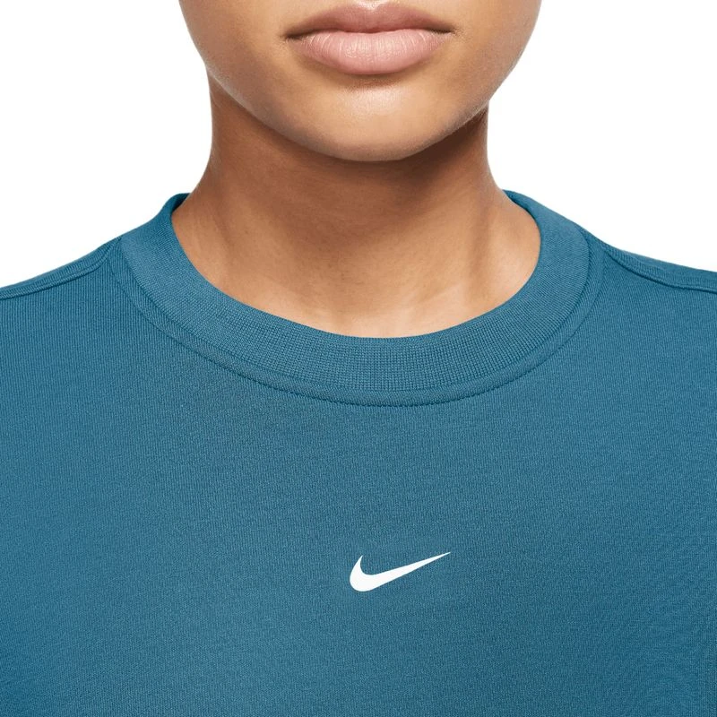 Nike Dri-FIT One Crew-Neck French Terry Sweatshirt - Women's 2 Nike Dri-FIT One Crew-Neck French Terry Sweatshirt - Women's - Image 2