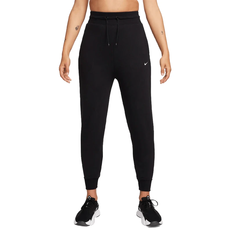 Nike Dri-FIT One High-Waisted 7/8 French Terry Jogger - Women's 4 Nike Dri-FIT One High-Waisted 7/8 French Terry Jogger - Women's - Image 4
