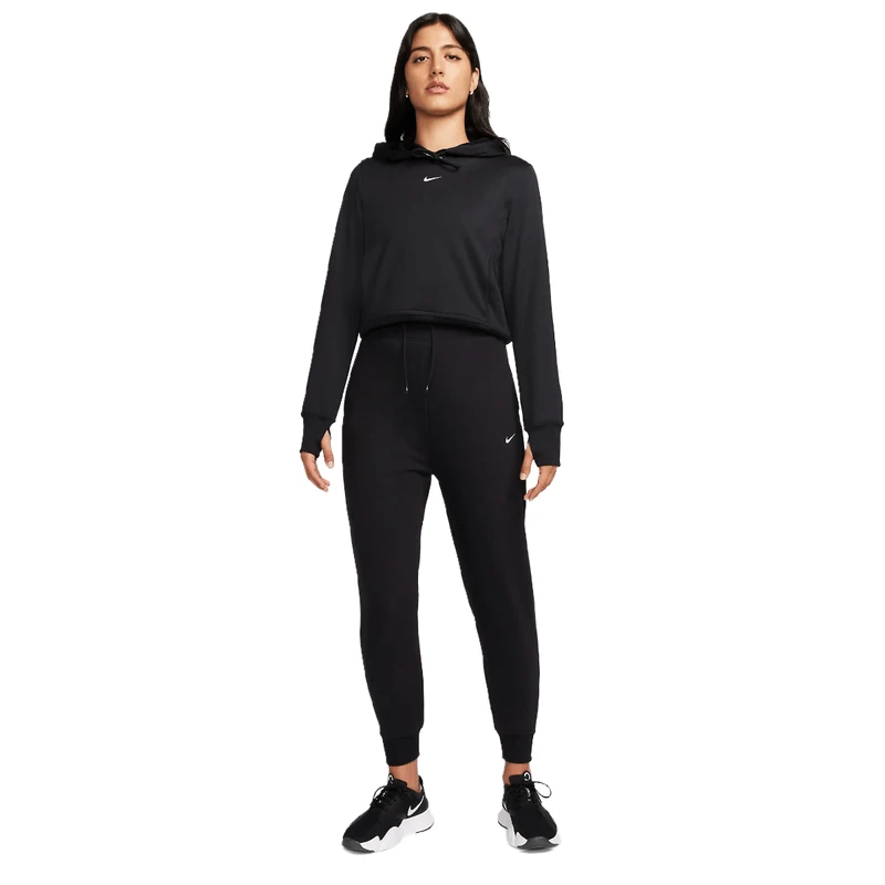 Nike Dri-FIT One High-Waisted 7/8 French Terry Jogger - Women's 3 Nike Dri-FIT One High-Waisted 7/8 French Terry Jogger - Women's - Image 3
