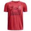 Under Armour Tech Hybrid Print Fill Short-Sleeve Shirt - Boys'