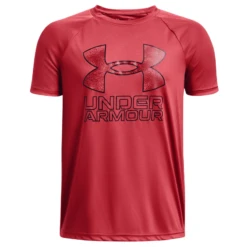 Under Armour Tech Hybrid Print Fill Short-Sleeve Shirt - Boys'