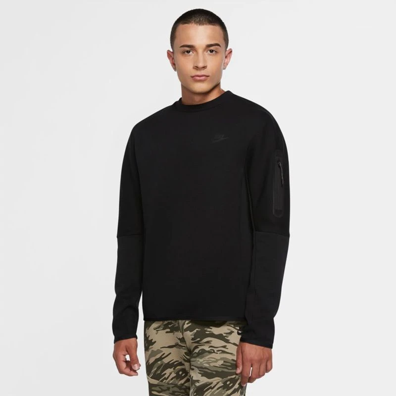 Nike Sportswear Tech Fleece Crew Sweatshirt - Men's 4 Nike Sportswear Tech Fleece Crew Sweatshirt - Men's - Image 4