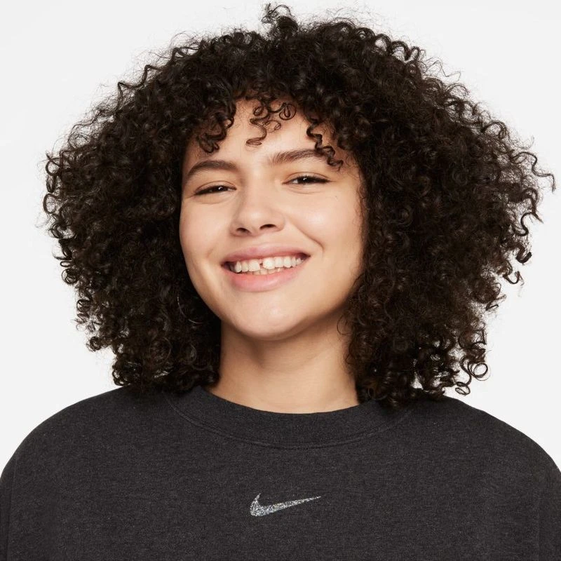 Nike Oversized Fleece Crew Sweatshirt - Women's 1 Nike Oversized Fleece Crew Sweatshirt - Women's