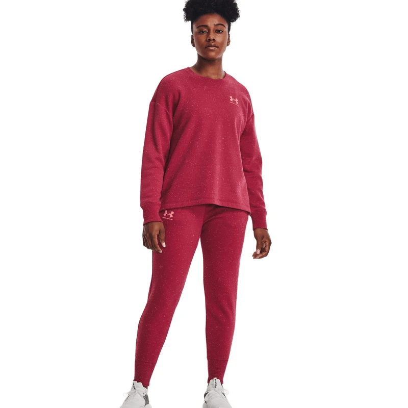 Under Armour Rival Fleece Oversized Crew Pullover - Women's 6 Under Armour Rival Fleece Oversized Crew Pullover - Women's - Image 6