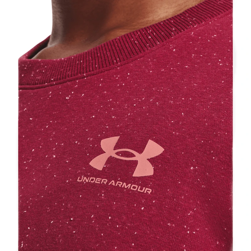 Under Armour Rival Fleece Oversized Crew Pullover - Women's 4 Under Armour Rival Fleece Oversized Crew Pullover - Women's - Image 4